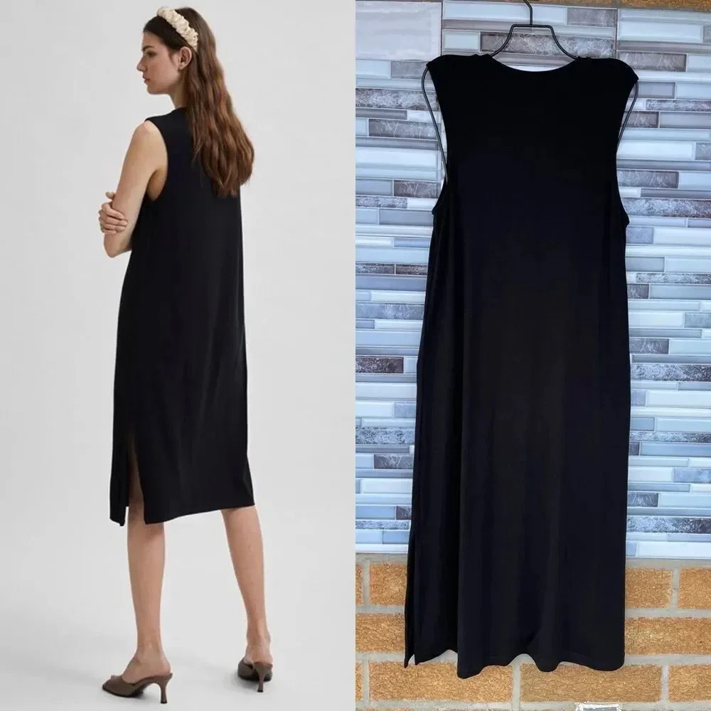 SELECTED FEMME GIA MIDI DRESS XS - Picture 5 of 17